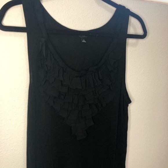 Ann Taylor, black tank top - XL - Picture 3 of 8